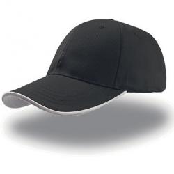 Synthetic Leatherpatch Flexfit Black Cap bis L/XL Größe S/M Farbe S/M